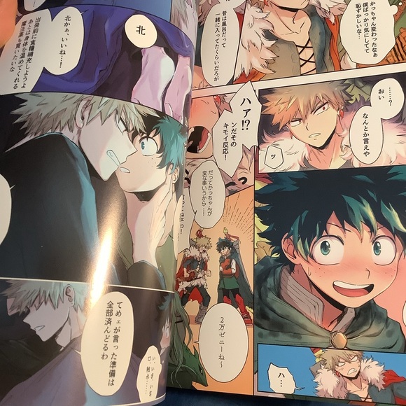 Bakugo x Izuku Deku Midoriya Yaoi Doujinshi Ride! Fantasy AU Short Stories ちょも太郎 - Picture 7 of 7